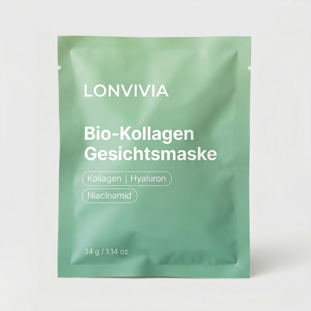 Bio-Kollagen Gesichtsmaske